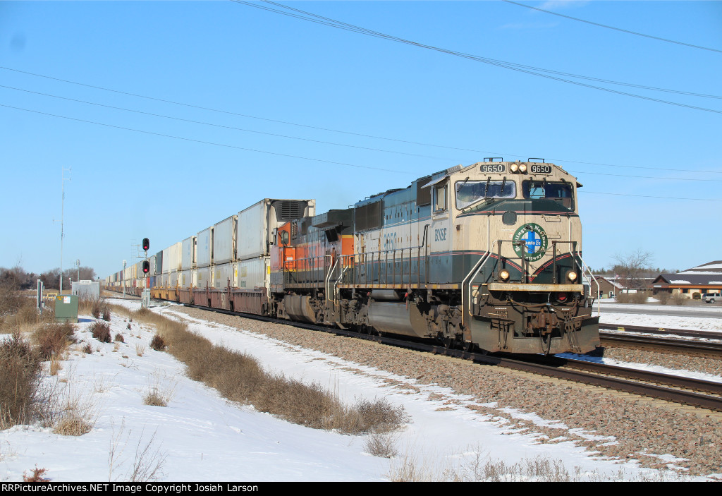 BNSF 9650 East